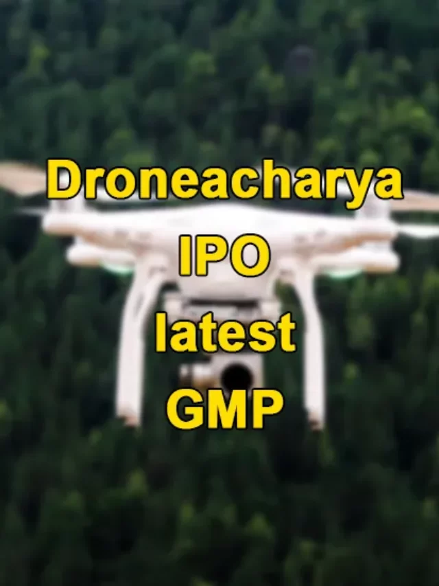 Droneacharya IPO latest GMP