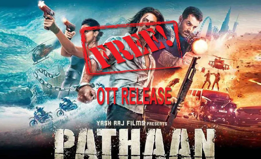 Pathaan movie free on OTT platform