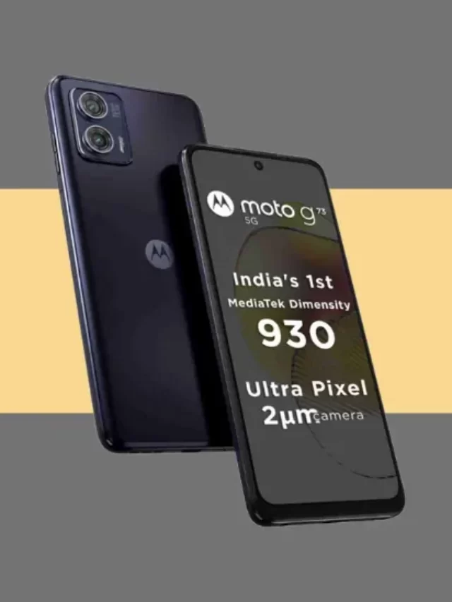 Newly launched affordable – Moto G73 5G