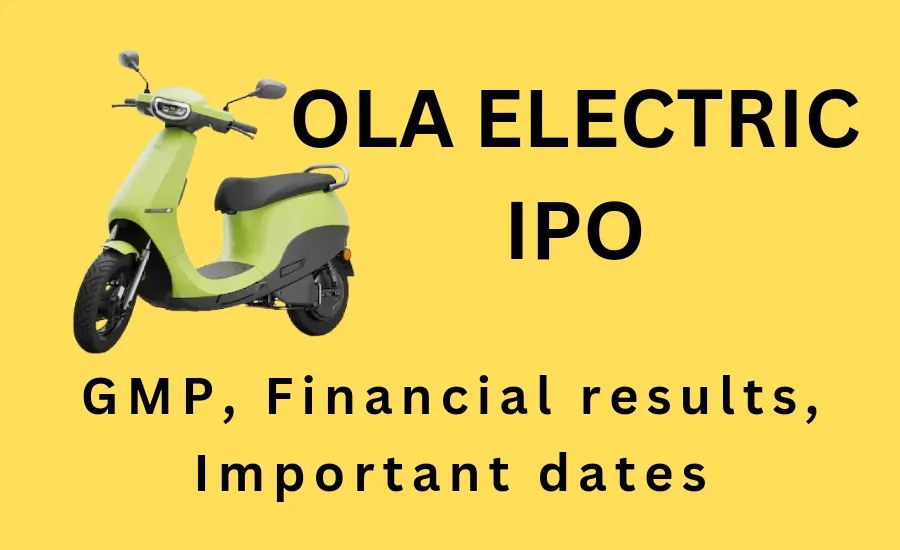 ola Electric IPO GMP Financial details